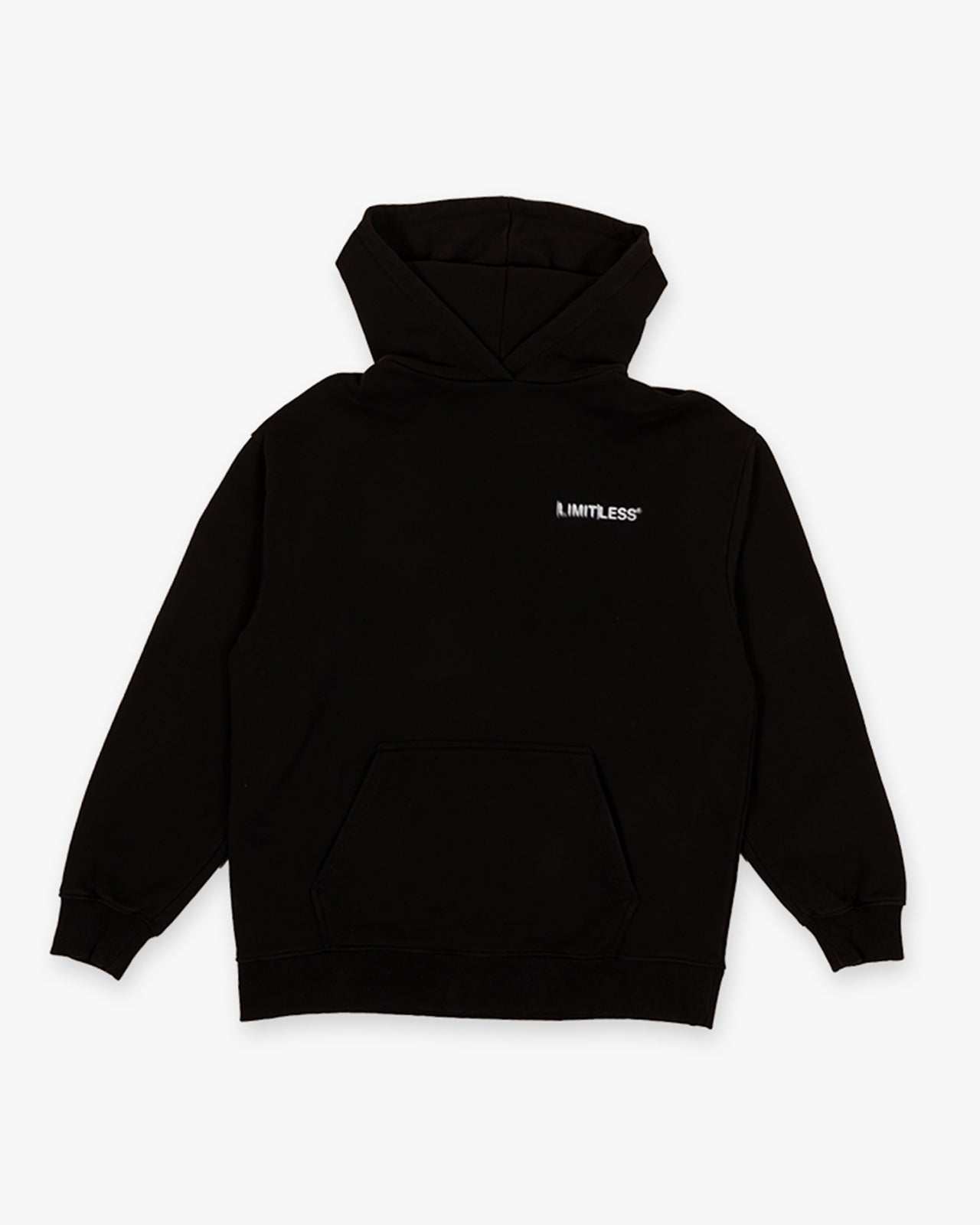 FADED LOGO HOODIE WASHED BLACK